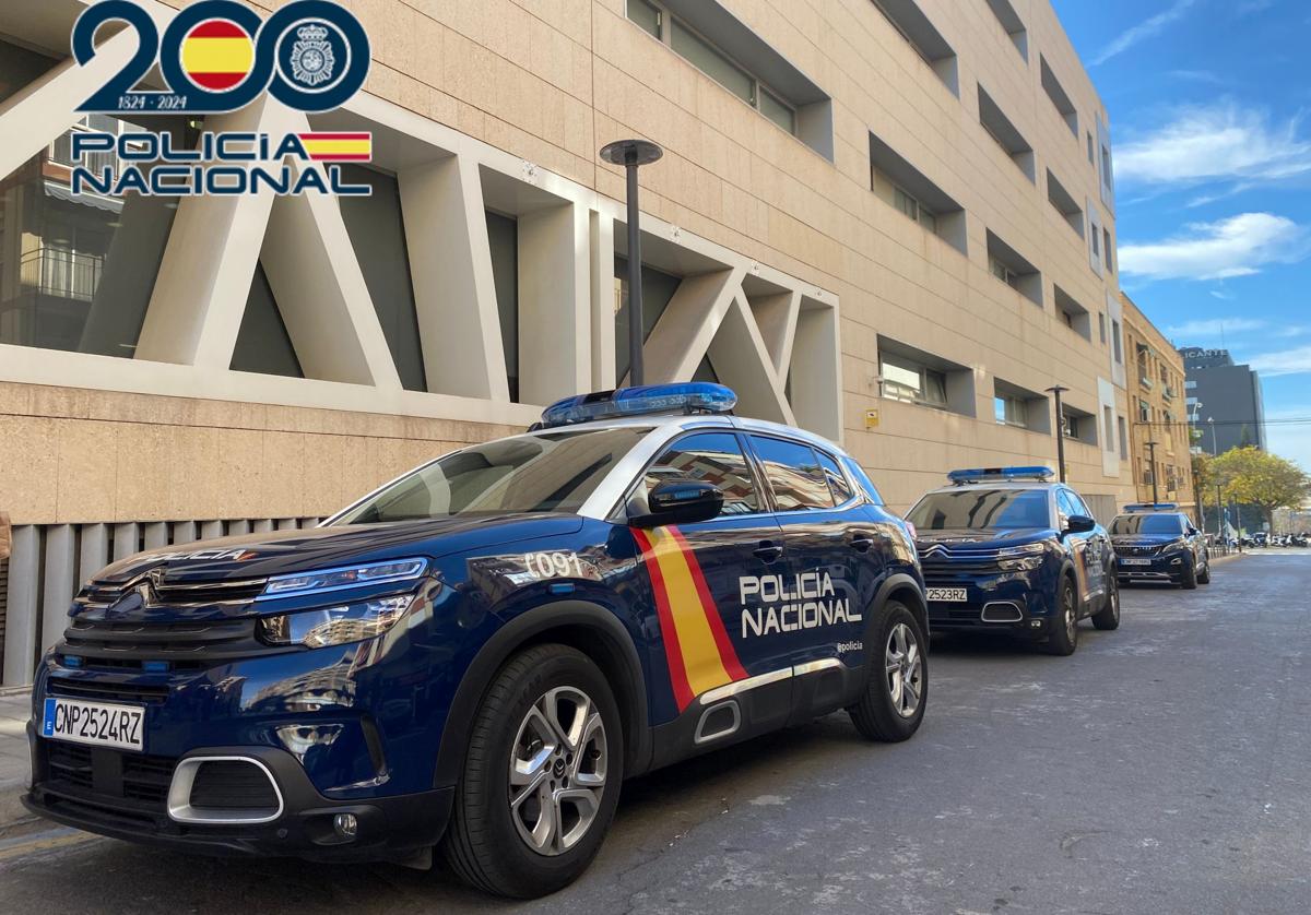 Comisaría provincial de la Policía Nacional en Alicante.