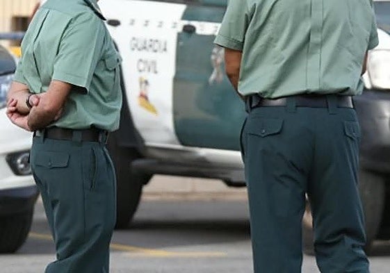 Agentes de Guardia Civil, en imagen de archivo.