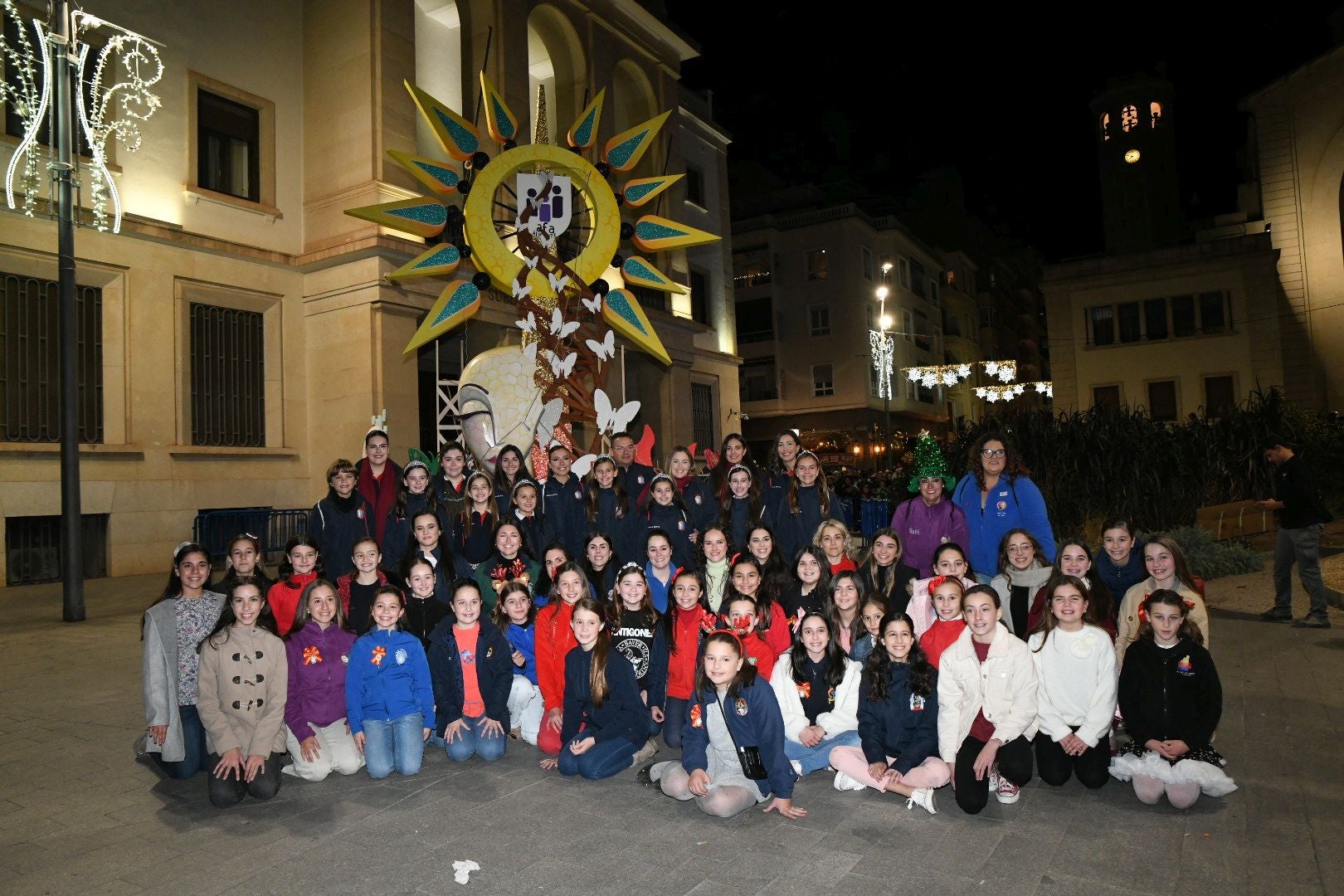 El alzheimer arde en la hoguera de Navidad de Alicante