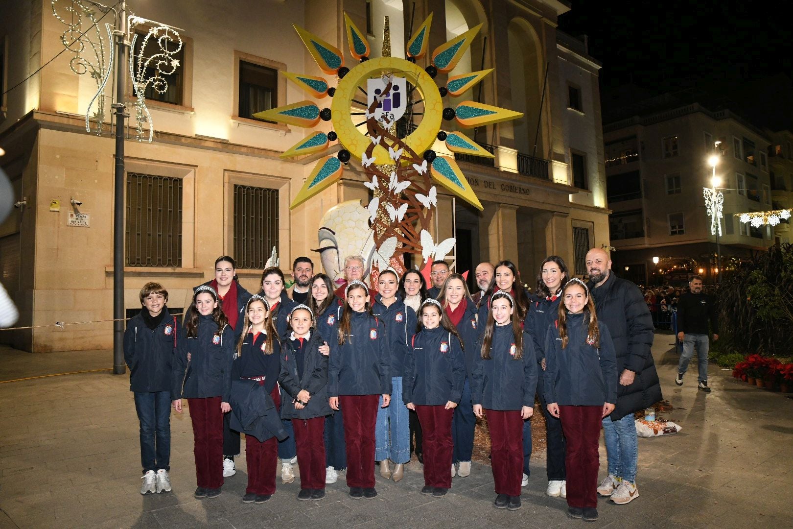 El alzheimer arde en la hoguera de Navidad de Alicante