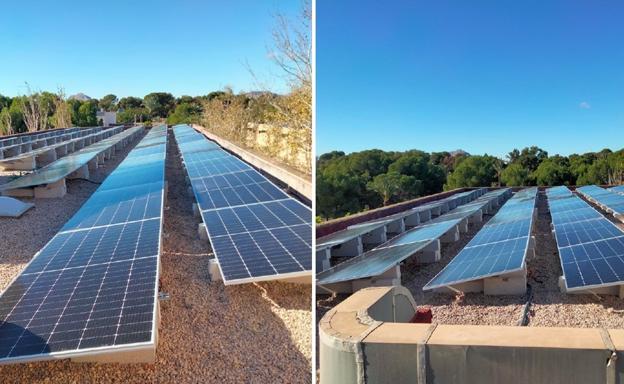 Instalación de fotovoltaicas en las cubiertas de los edificios edificios de la UA.