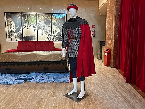 Nuevo vestuario de Cantó, presentado este jueves en Elche.