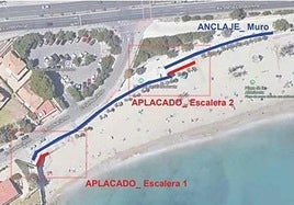 La actuación se sitúa en la calle Sol Naciente y avenida de la Condomina.