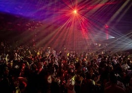 Fiesta de Nochevieja, en imagen de archivo.