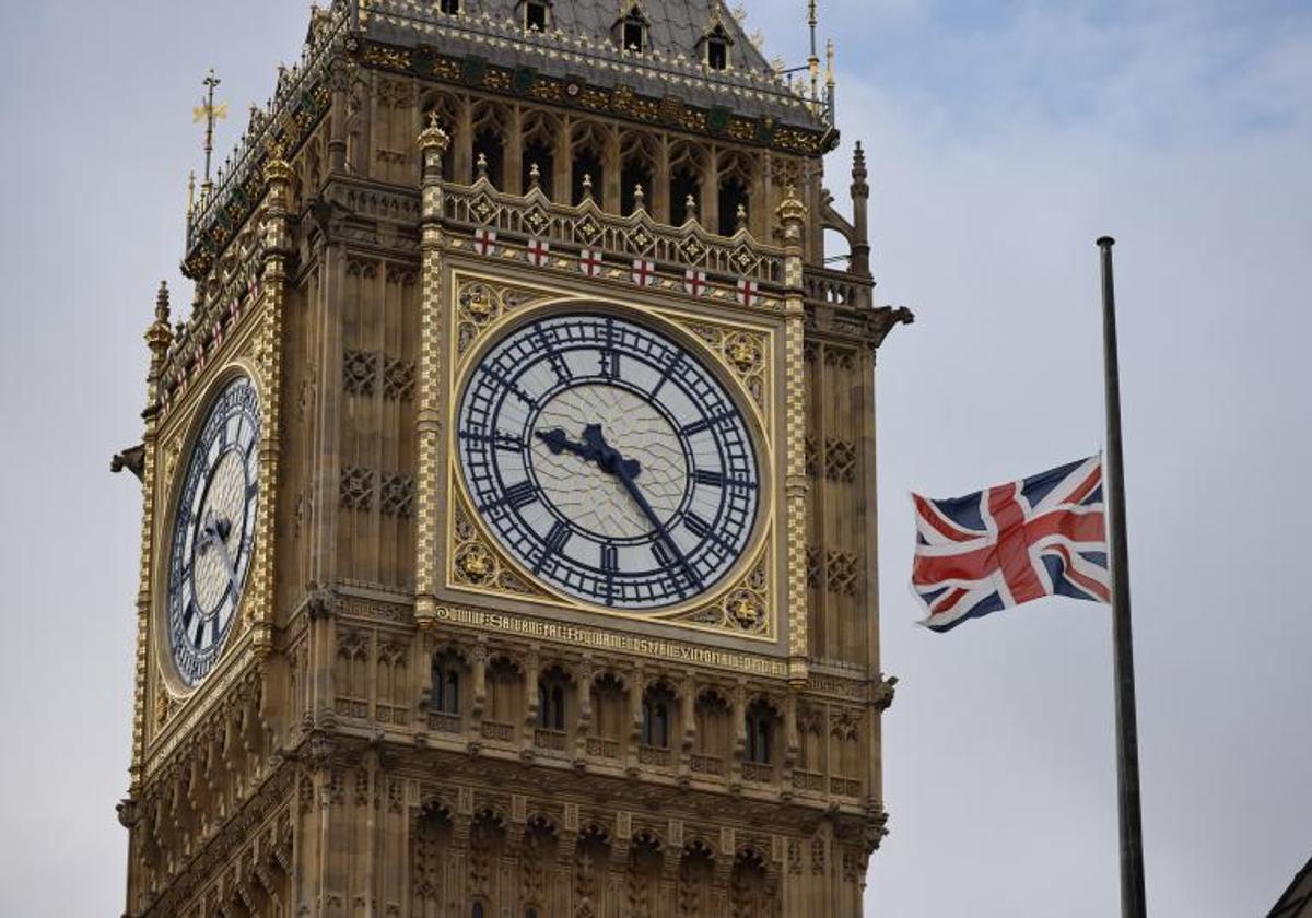 Relojes del Big Ben de Londres.