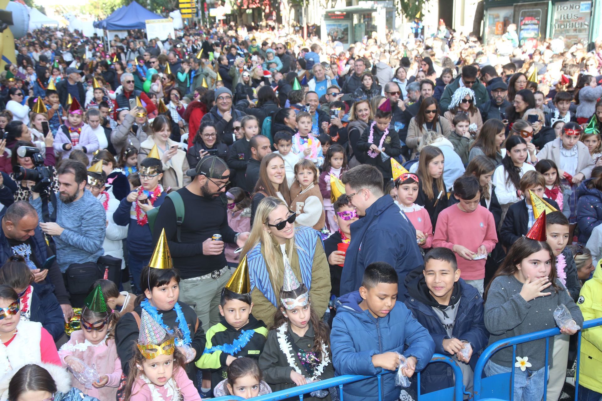 Los niños de Alicante ya han celebrado su Nochevieja particular