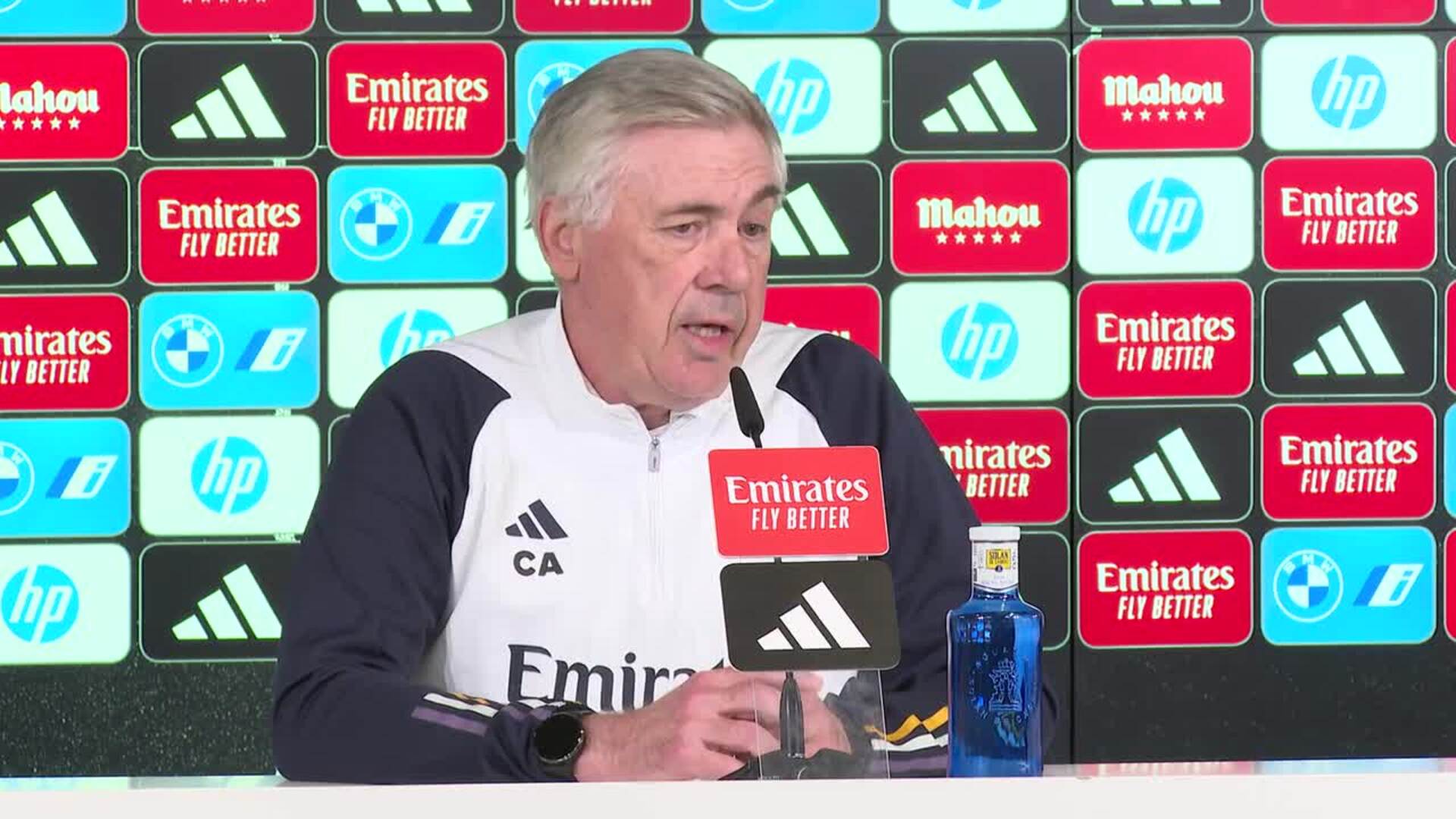 Carlo Ancelotti: "Pase lo que pase, la Liga no se decidirá este sábado"