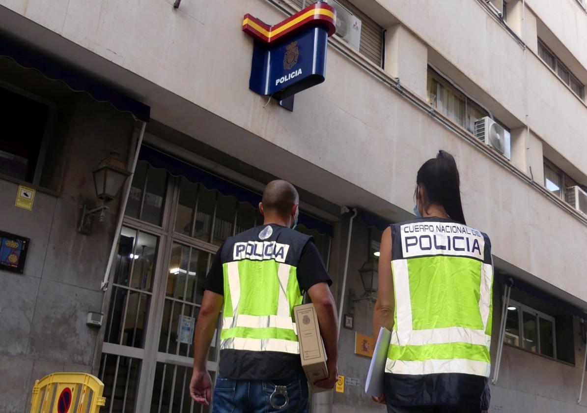 Imagen de archivo de la Comisaría de la Policía Nacional en Benidorm.