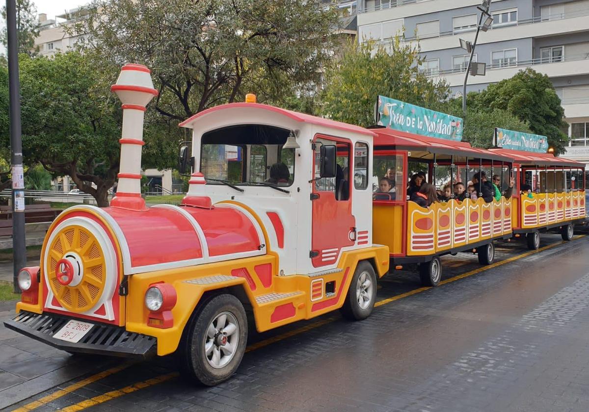 Tren de la Navidad de Elda.