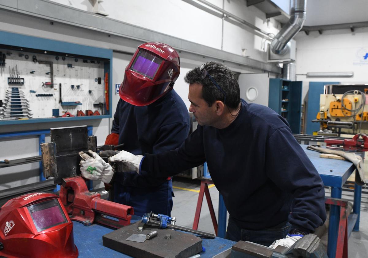 Tareas de formación para soldadura en Alicante.