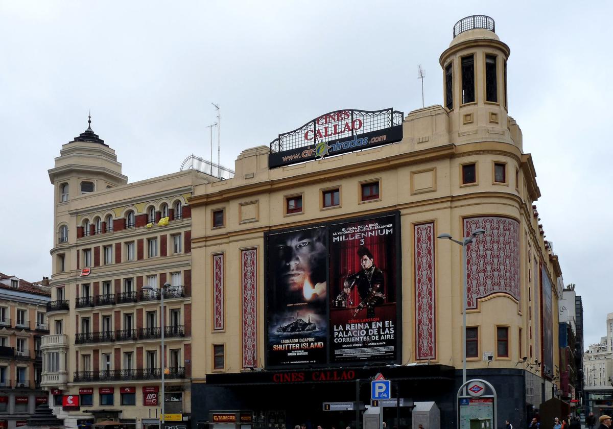 Plaza de Callao en Madrid.