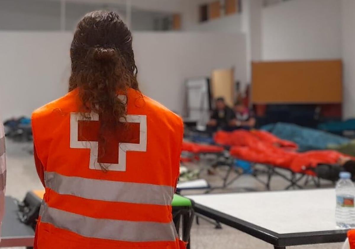 Dispositivo por frío en el Centro de Acogida y Urgencia Social (CAUS).