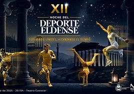 Cartel promocional de la gala.