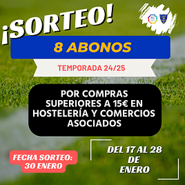 Los comerciantes de Orihuela sortean ocho abonos de temporada para ver al equipo de fútbol local