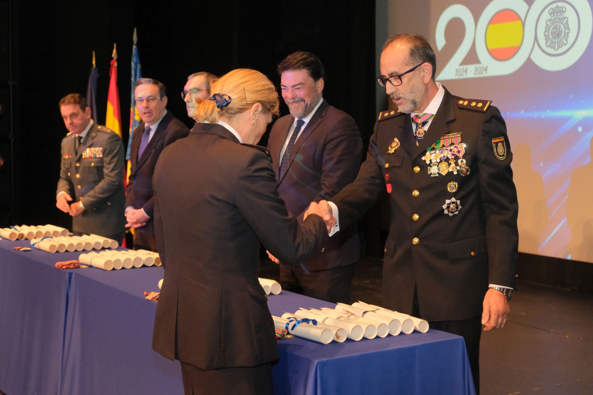 La Policía Nacional celebra su 201 aniversario en Alicante