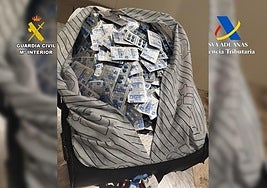 Las pastillas decomisadas a la detenida.