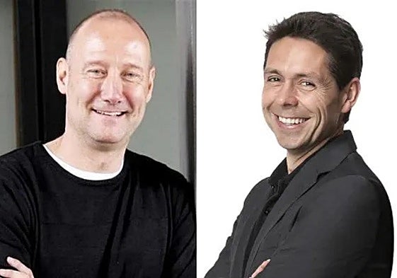 Pedro García Aguado y Fabián Villena, en el segundo Fórum DAC.