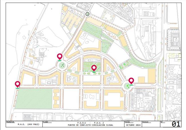 Puntos de conflicto y circulación ilegal.