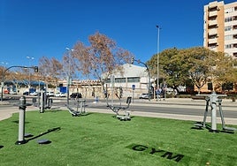 Nueva zona deportiva en Elda.