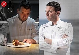 Los chefs Massimo Arienti y Rafa Soler.