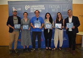 Fotos de archivo de la celebración del 6º Laboratorio de Proyectos de Ficción.