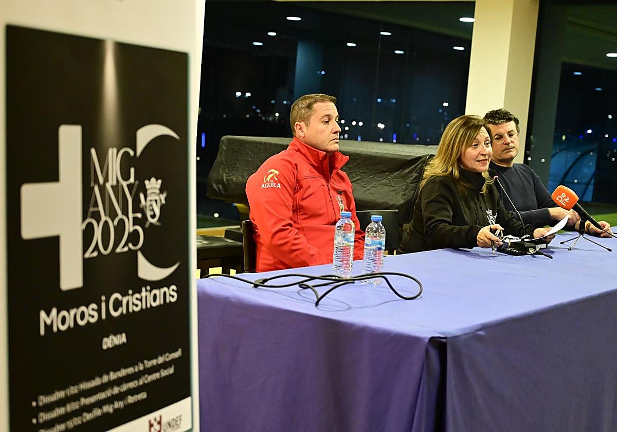 Presentación del 'Mig Any' de Dénia.