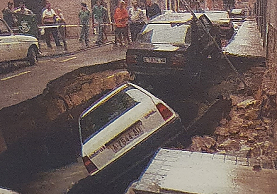 Los efectos de aquella fatídica riada.