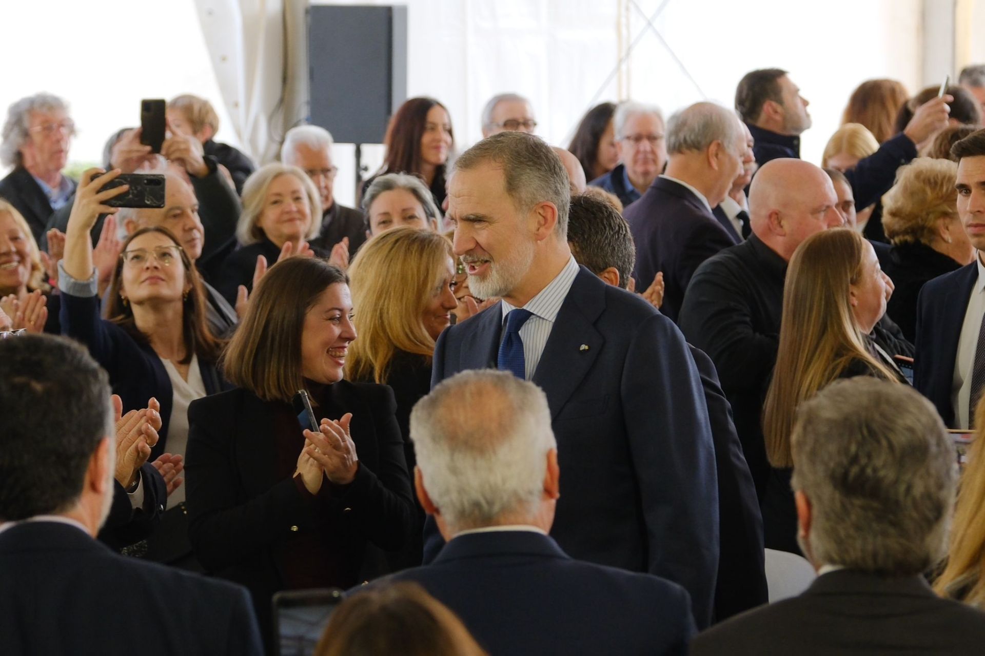 El Campello se rinde a Felipe VI
