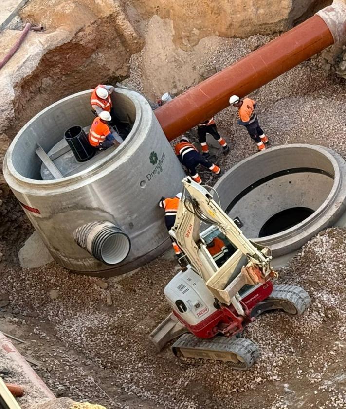 Imagen secundaria 2 - El pionero proyecto de Torrevieja que evitará el vertido de material contaminado arrastrado por la lluvia al mar