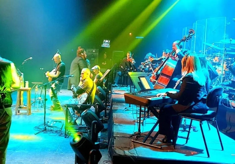 Virtuós Mediterrani con Celtas Cortos en el Kursaal de Donosti.