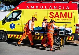 Ambulancia SAMU.