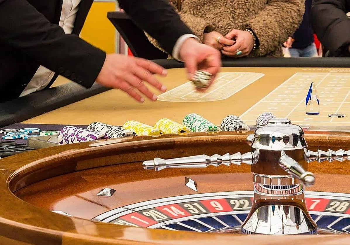 Imagen de archivo de una ruleta en un salón de juegos.