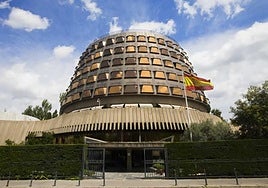 Fachada del Tribunal Constitucional.