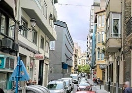 Una de las calles de Alicante que sufrirá cortes de luz.
