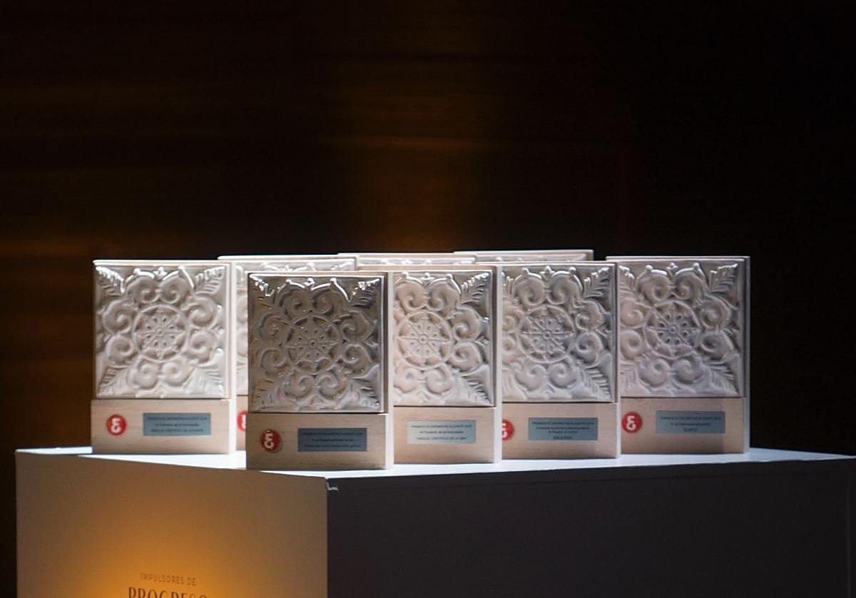 Premios de la III Gala del Colegio de Economistas de Alicante.