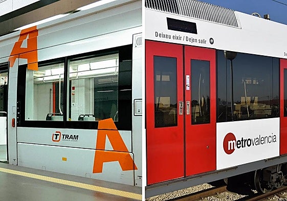 Tram de Alicante y Metro de Valencia.