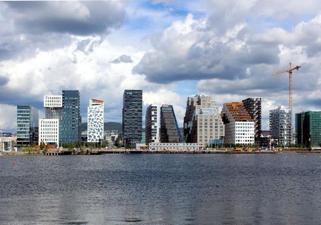 Panorámica de Oslo.