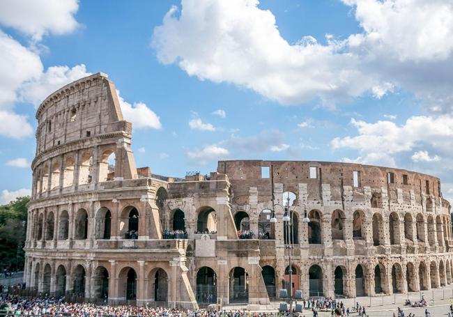 Roman Colosseum.