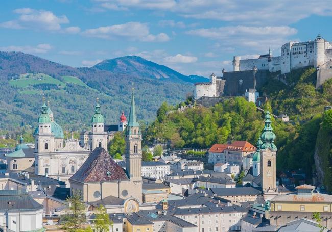 View of Salzburg.