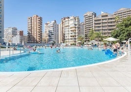 Un hotel en Benidorm.