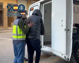 Detención del ladrón.