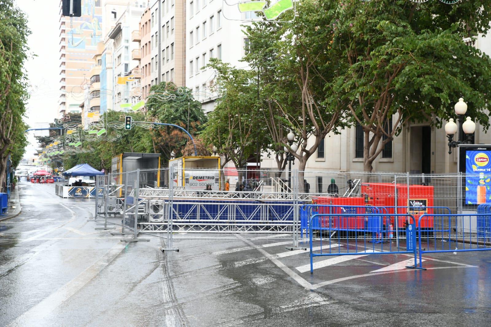 Uno de los escenarios del Sábado Ramblero.