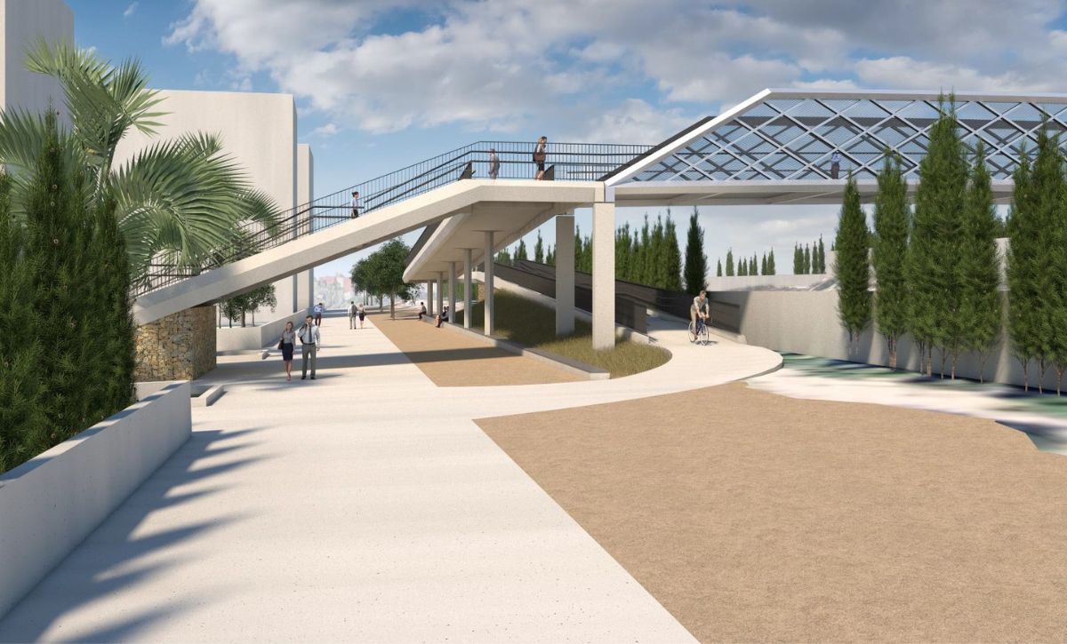 Imagen secundaria 2 - Elche receives Adif&#039;s approval for new Altabix footbridge