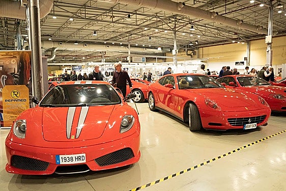 Automóviles antiguos en IFA.