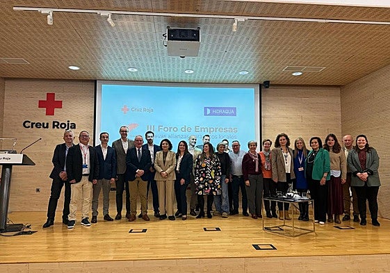 Ponentes y participantes en las conclusiones del encuentro.