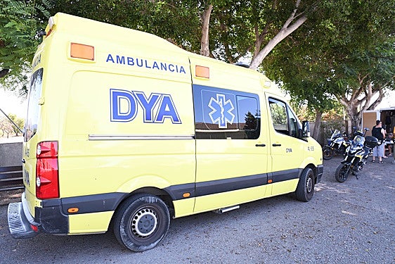 Ambulancia en Alicante.
