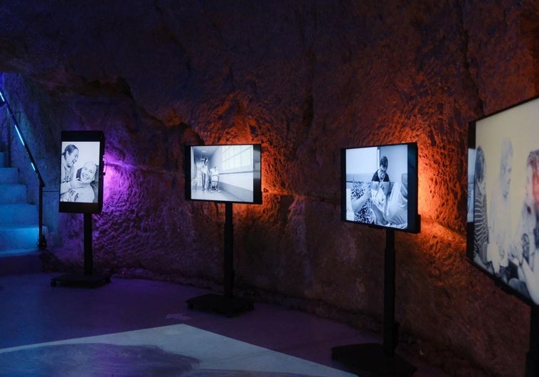 'Curare' exhibition in the multimedia room of the Pozos de Garrigós.