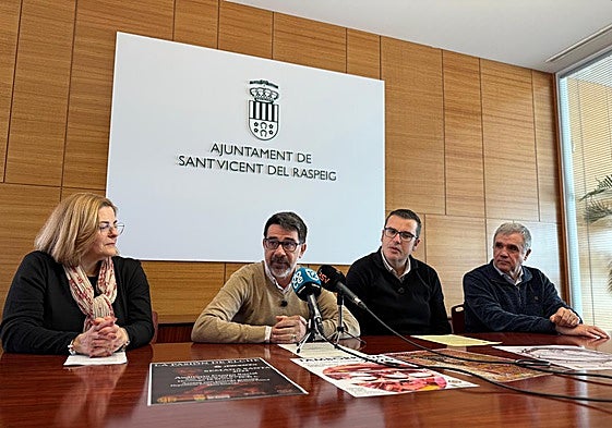 Presentación de la programación de la Semana Santa de San Vicente.