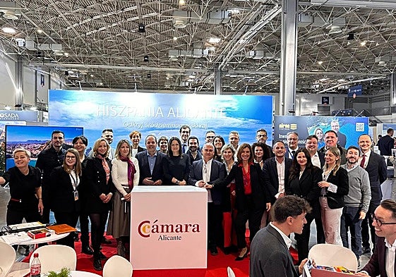 Stand de la Cámara de Comercio.