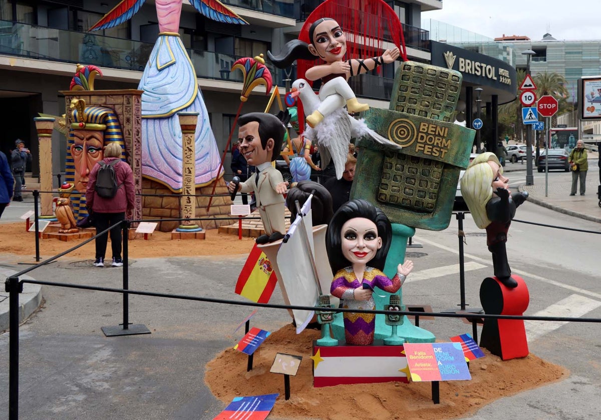 El Benidorm Fest también triunfa en las fallas